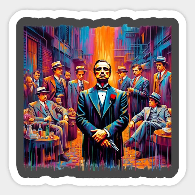 Godfather Sticker by Iceman_products